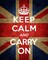 Keep Calm and Carry On - Union Jack Poster Print by The British Ministry of Information - Item # VARPDX371977